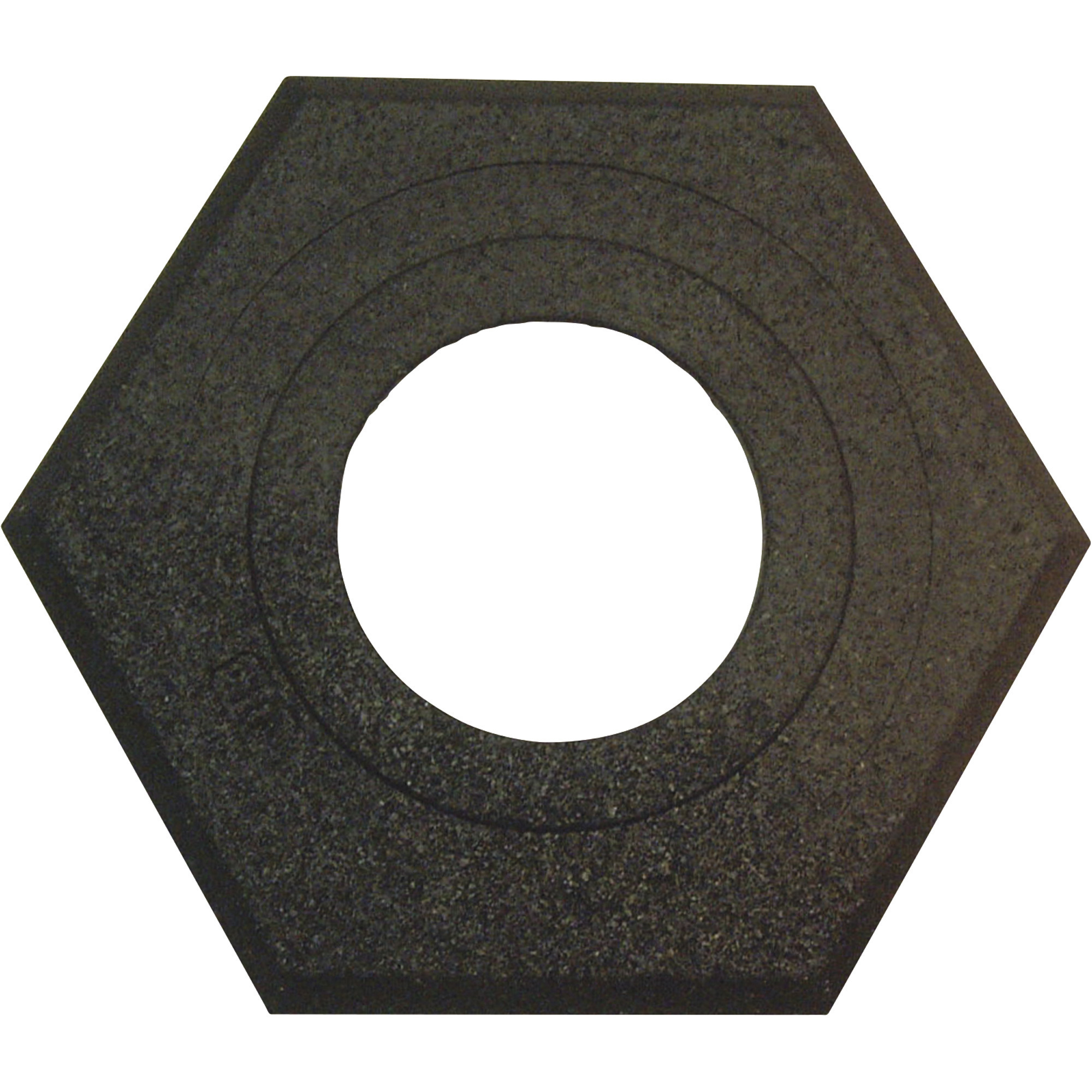 Plasticade Navicade Rubber Base, 16-Lb., For Use With Navicade Channelizer, Model# 650-RB-16